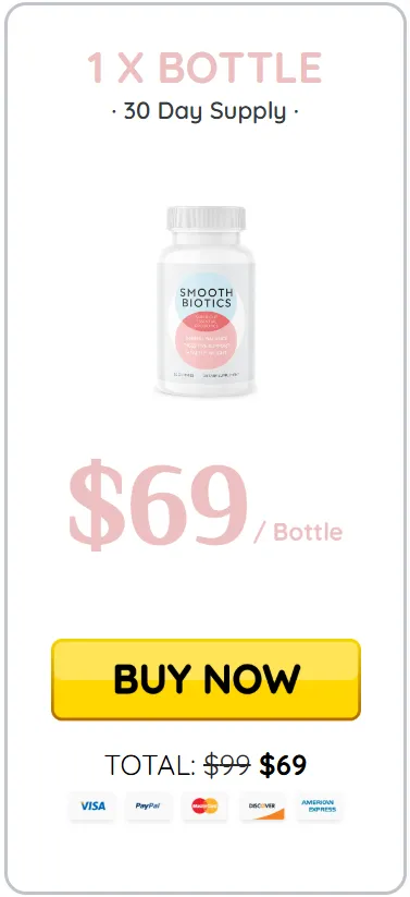 Smooth Biotics one bottle packs
